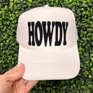 Howdy Glitter Hat