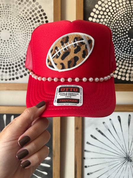 Leopard Football Trucker