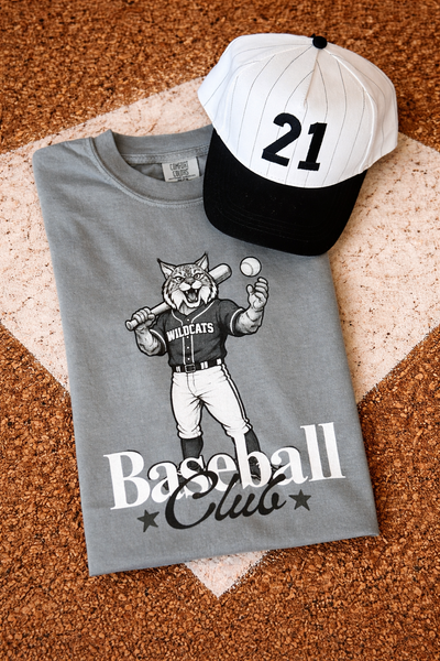Baseball Club & Softball Club Mascot Tees