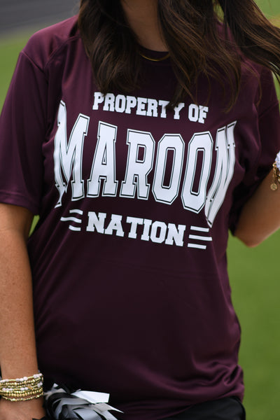 Property of Maroon and White Tee