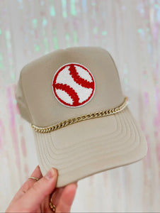 Baseball Patch Trucker Hat