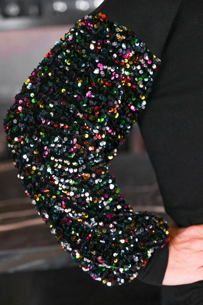 Vegas Lights Sequin Top