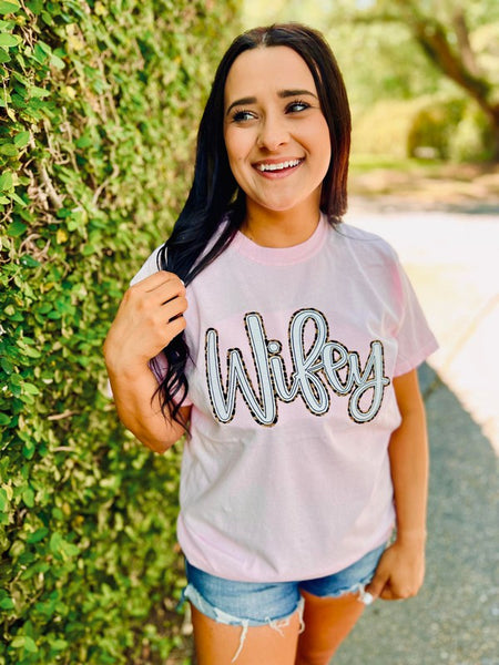 Wifey Leopard Applique