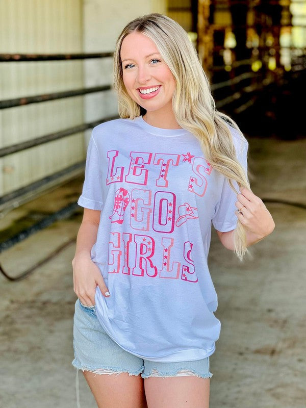 Let's Go Girls Pink Western