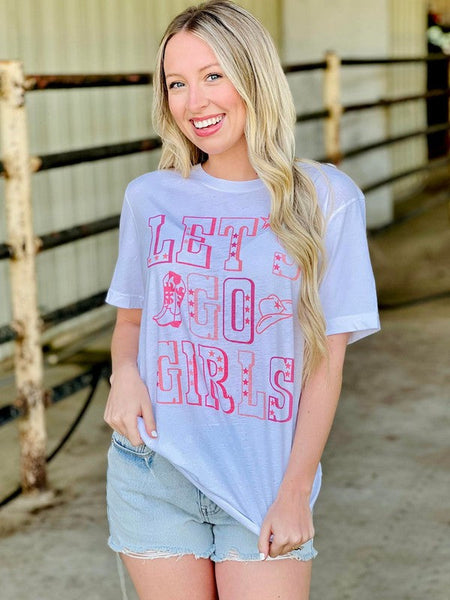Let's Go Girls Pink Western