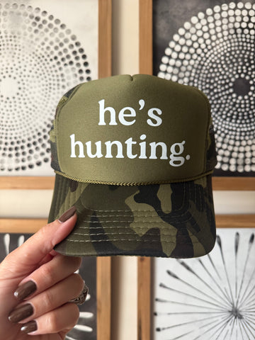 He's Hunting Trucker