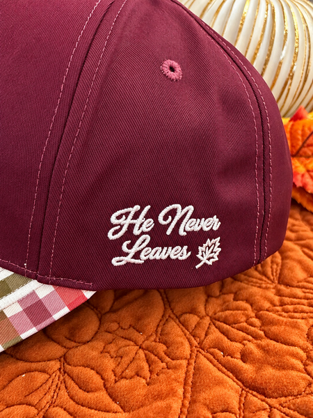 RTS Fall For Jesus He Never Leaves Hat