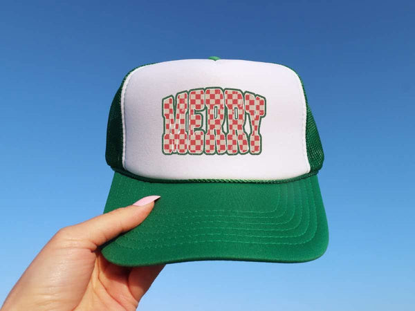 Trim The Tree Trio Trucker Hat