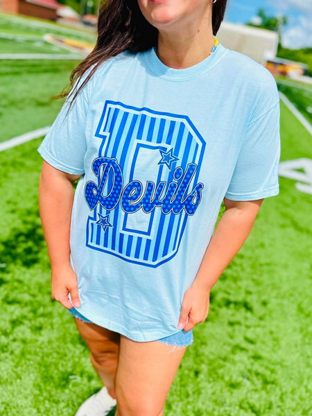 Custom Neon Mascot Tee