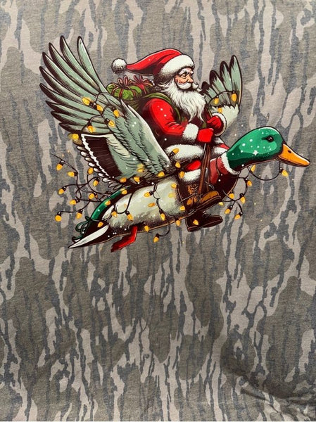 Christmas Mallard CMAS90 DTF Graphic Tee
