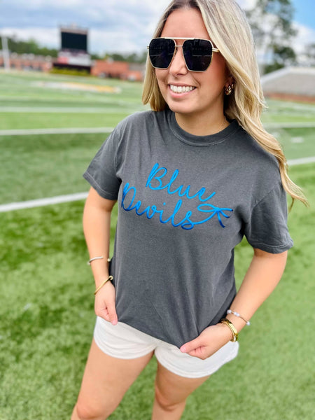 Custom Tiny Bow Puff Graphic Tee