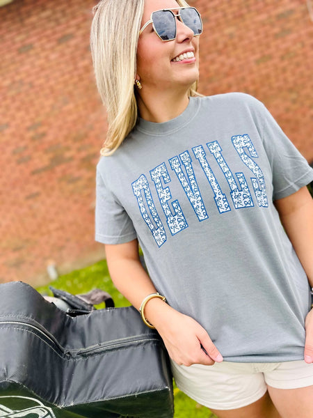 Custom Coquette Bow Varsity Tee