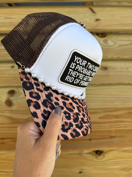 Two Cents Trucker - Leopard