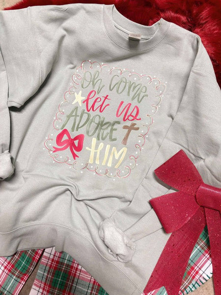 O Come Christmas DTF Graphic Tee