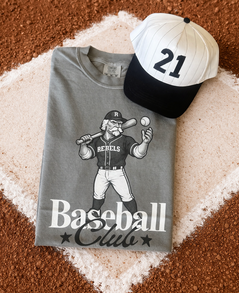 Baseball Club & Softball Club Mascot Tees