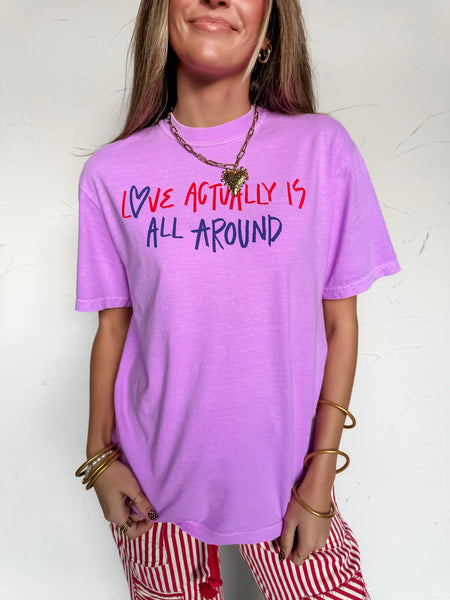 Love Guest Check Tee