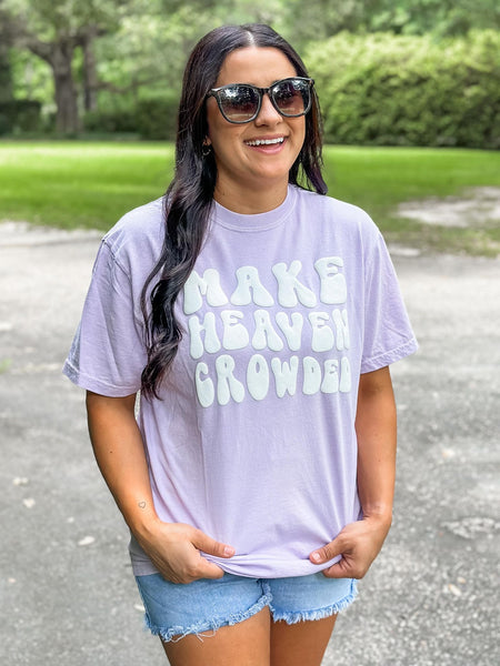 Retro Make Heaven Crowded Wave Puff Tee