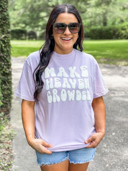 Retro Make Heaven Crowded Wave Puff Tee