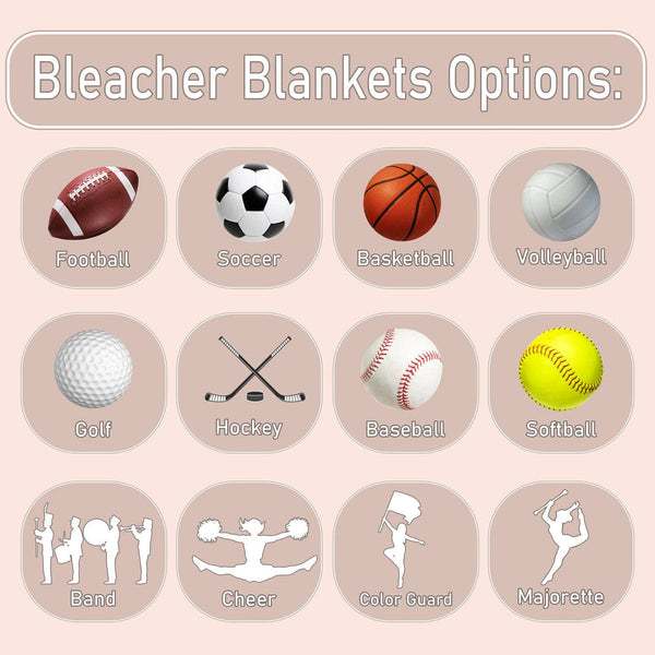 Custom Bleacher Blankets