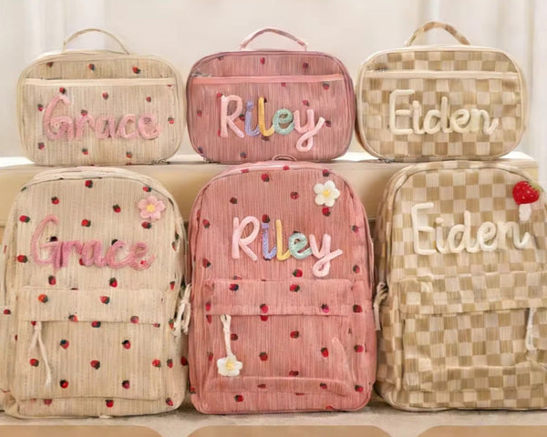 Printed Custom Yarn Backpack *PRE ORDER* (Copy)