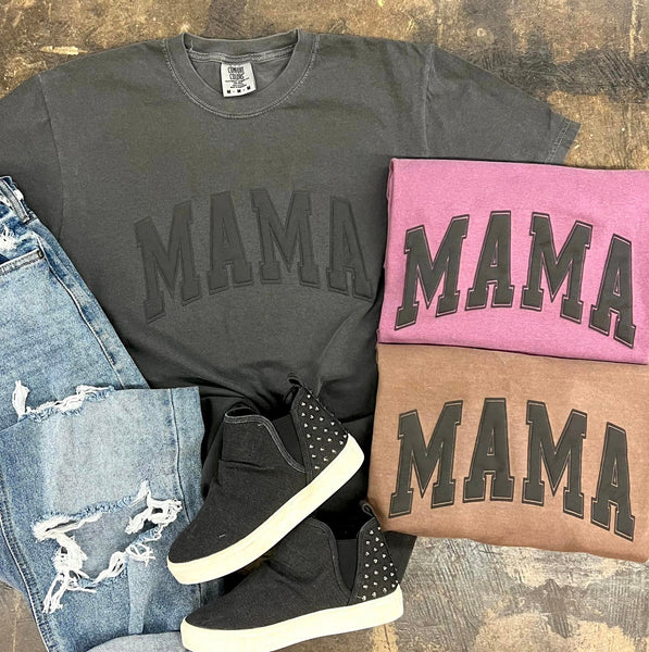 Mama Jersey Puff Tee