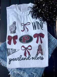 Pearland Bows Tee