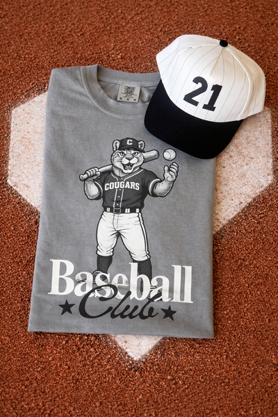Baseball Club & Softball Club Mascot Tees