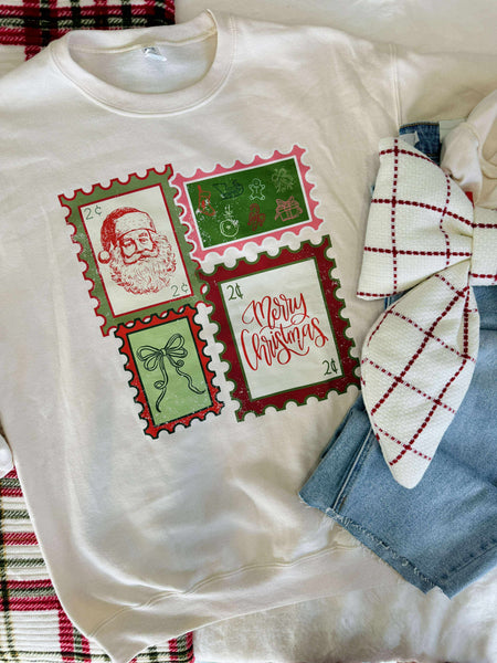 Holiday Things Stamps Christmas Graphic Tee
