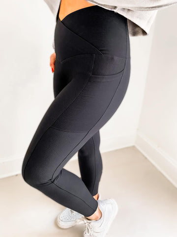 Ribbed Leisure Leggings