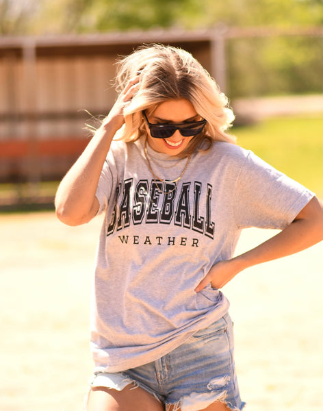 Baseball Weather Tee