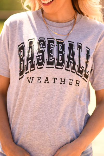 Baseball Weather Tee