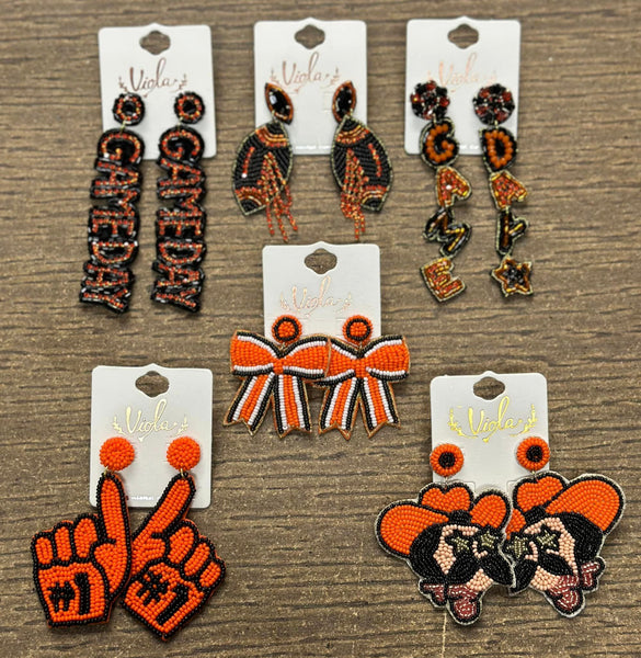 Game Day Accessories - Orange/Black