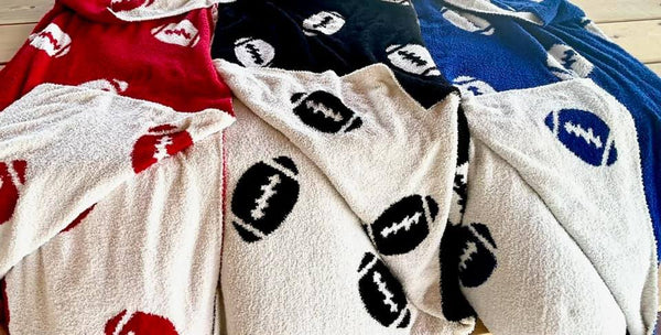 Luxe Football Blanket *3 Colors