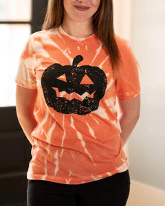 Distressed Jack-O-Lantern Tee