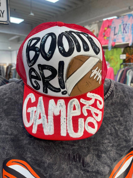 Custom Hand Painted Game Day Hats