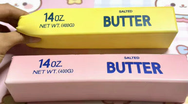 Giant Pink Butter Squishy *Pre Order* April 13-17 Shipment