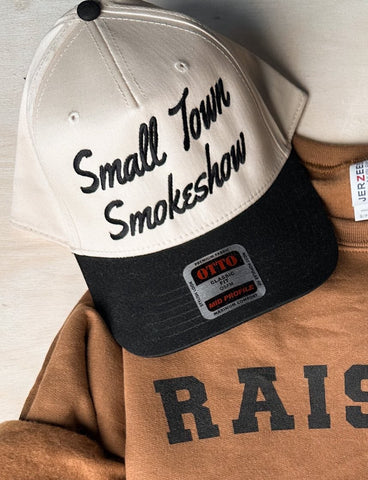Small Town Smokeshow Cap *Choose your thread color