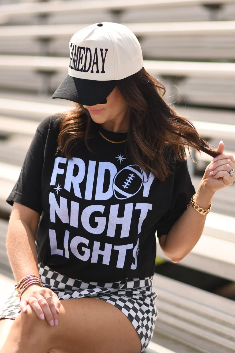Friday Night Lights Glitter Tee
