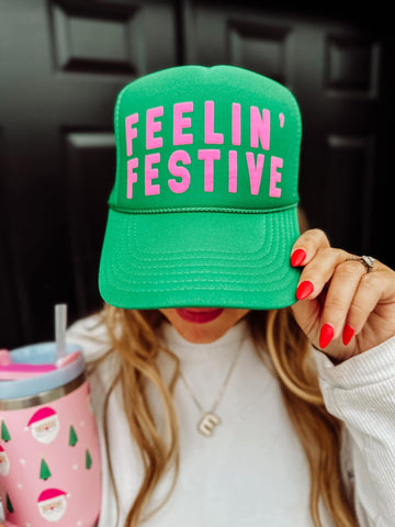 Feelin' Festive Trucker