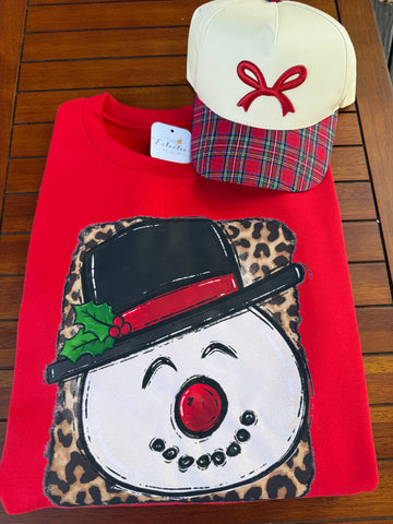 Frosty Leopard Sweatshirt