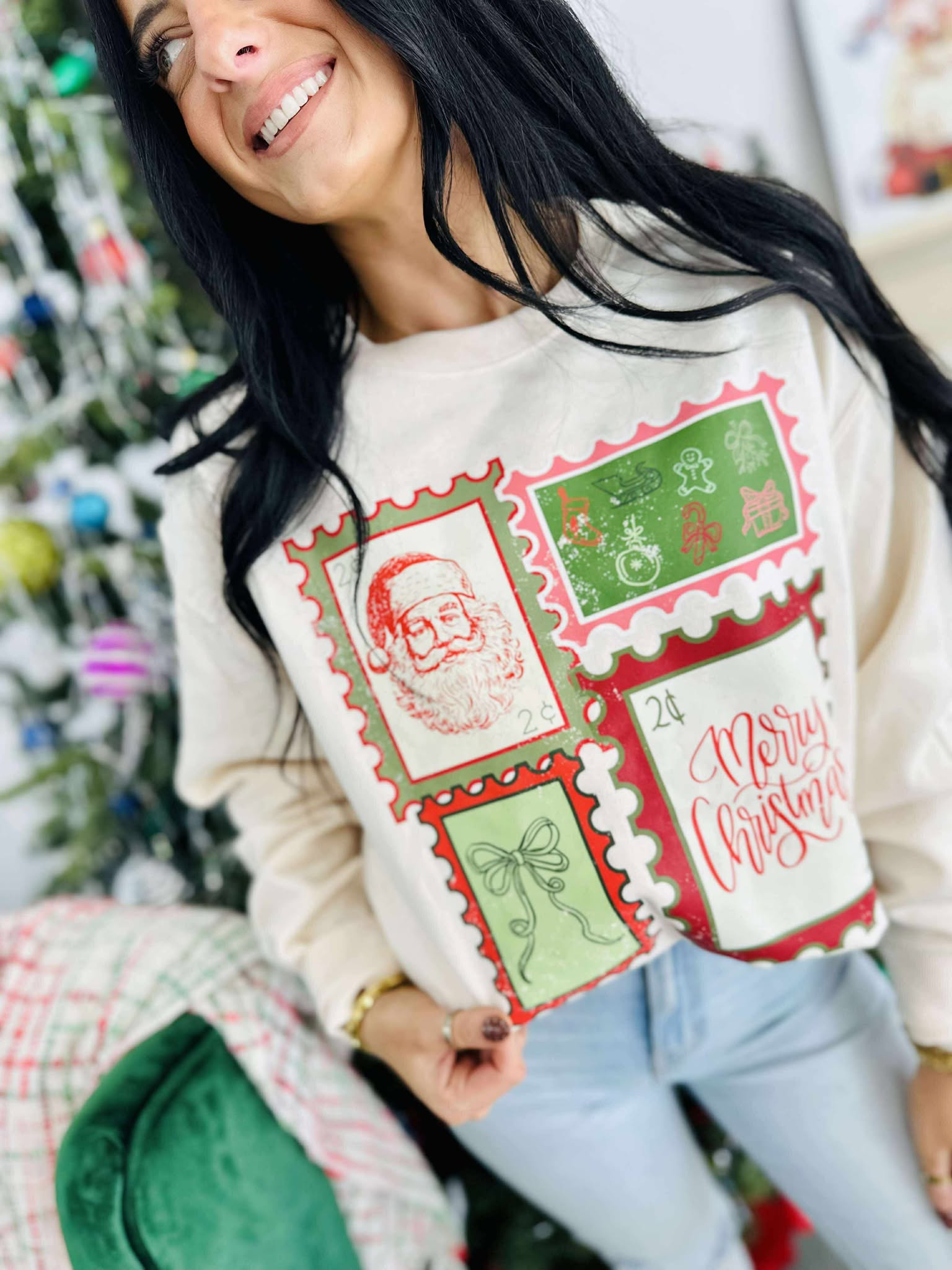 Christmas Stamp Tee/Sweatshirt