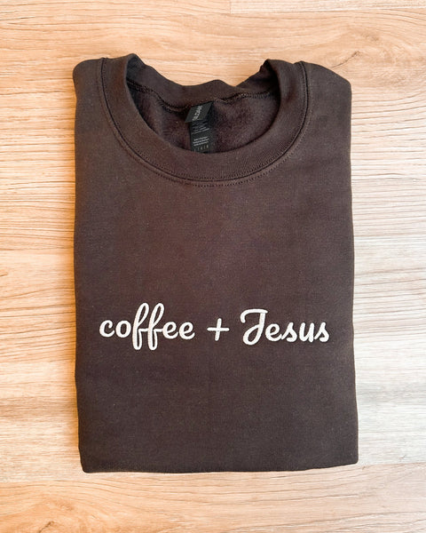 Coffee + Jesus Sweatshirt