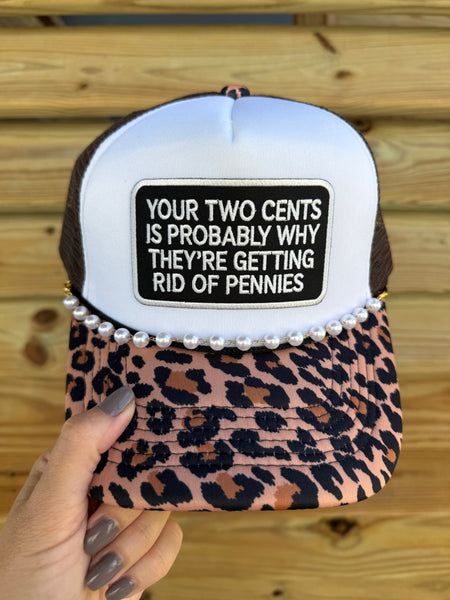 Two Cents Trucker - Leopard