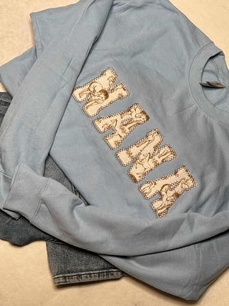Embroidered Keepsake Sweatshirts