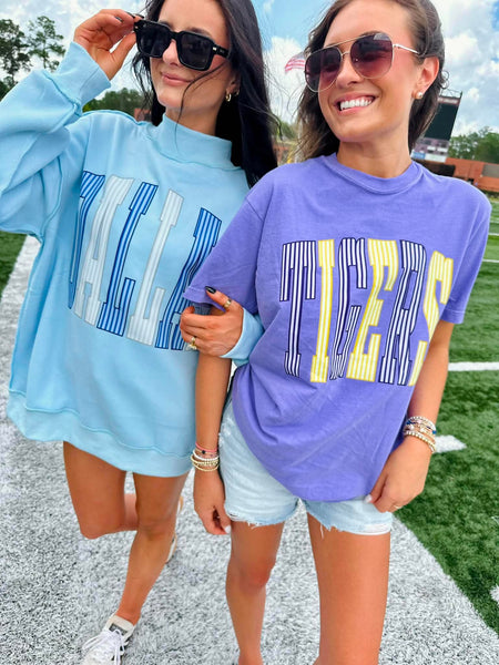 Team Spirit Stripes GAME100 DTF Top