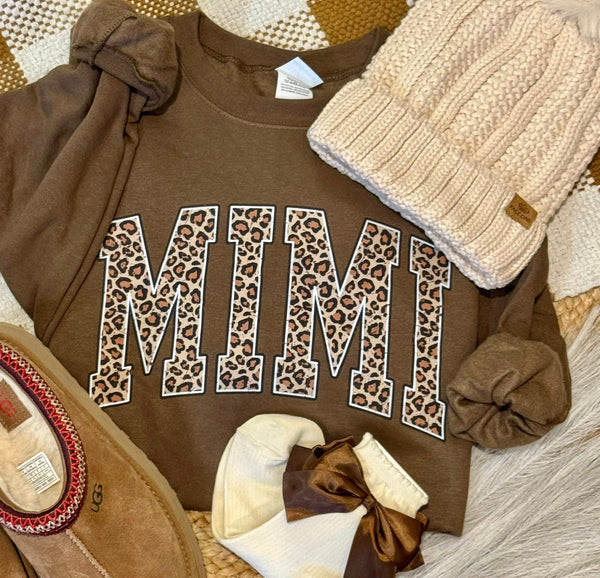 Leopard Name Sweatshirt