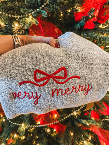 Embroidered Knit Sweatshirt *3 Styles