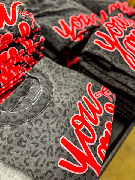 You Are So Loved Leopard Tee