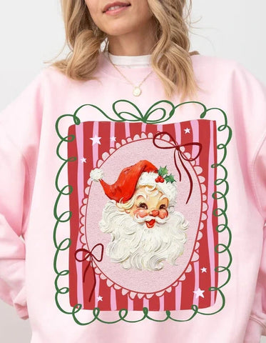 Cutesy Santa Sweatshirt