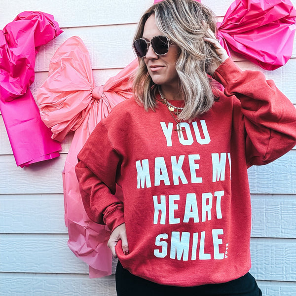 You Make My Heart Smile Sweatshirt